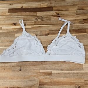 SKIMS Kim Kardashian Women's 4X Fits Everybody Lace Triangle Bralette New w/ Tag